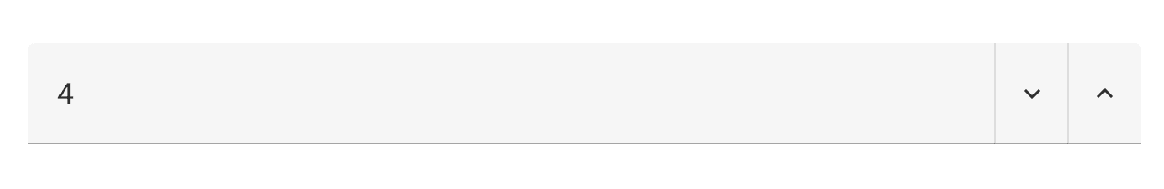 Number Input